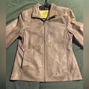 STS Ranchwear Brown Leather Jacket